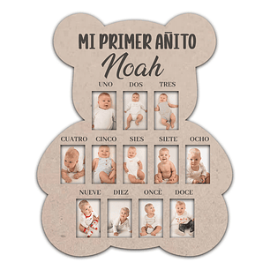 Portaretrato 12 Meses , Mes A Mes Para Bebé. Mesesario