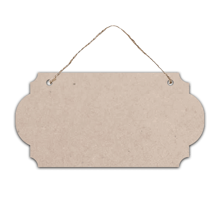 Letreros en Madera / MDF 3 mm de grosor 9