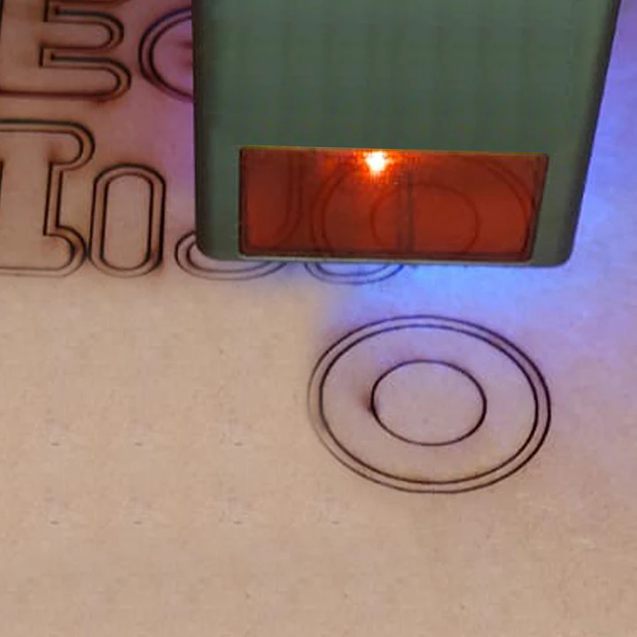 Corte y grabado laser en MDF de 3mm $340 por minuto 1