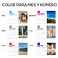 Calendario de escritorio Base dura (Cartón piedra) - Miniatura 3