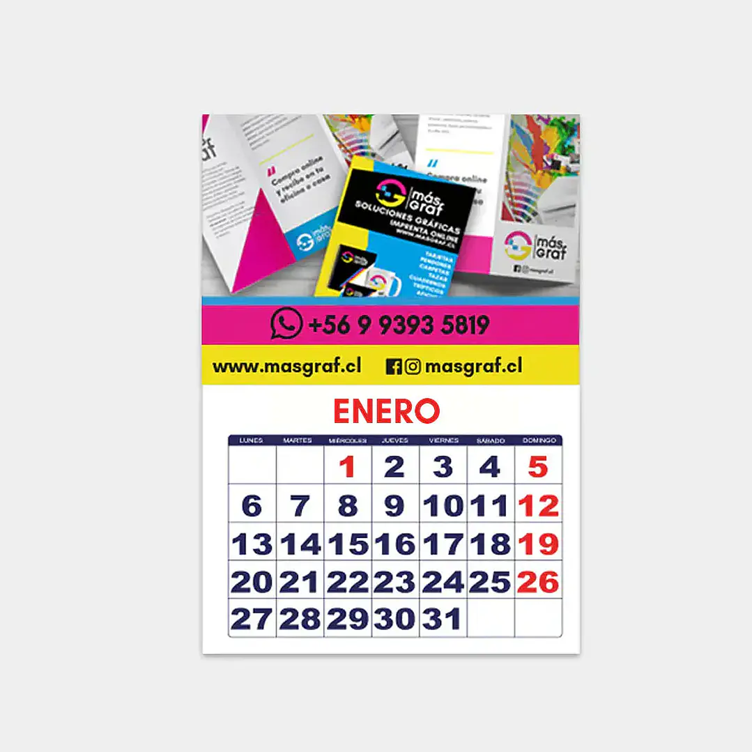 Calendarios Magnéticos o con Imanes 2027 1