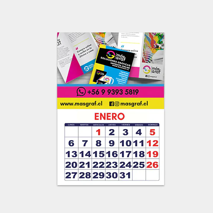 Calendarios Magnéticos o con Imanes 2027 1