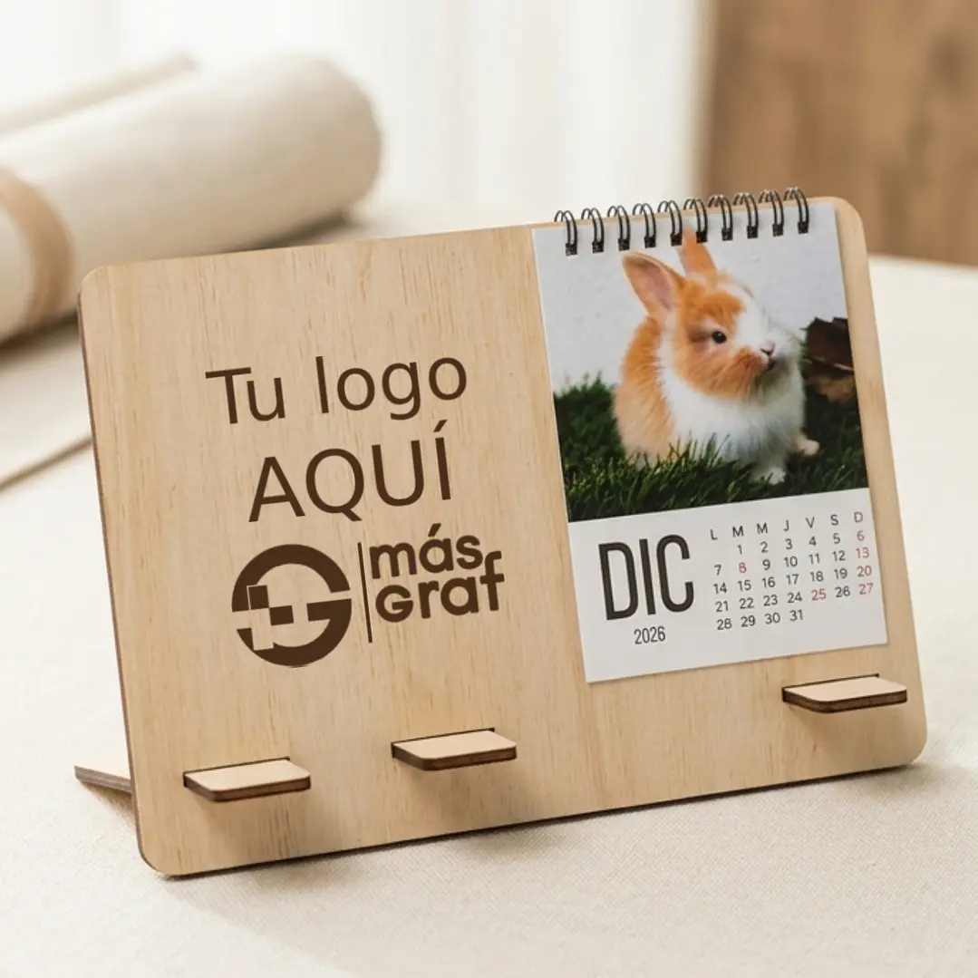 Soporte de Celular y Calendario MDF  1
