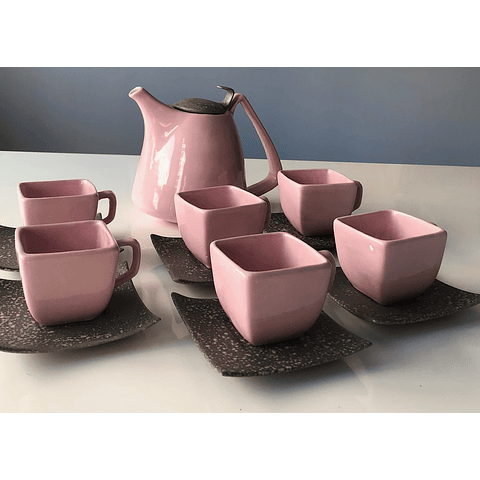 Set Tetera con 6 tazas