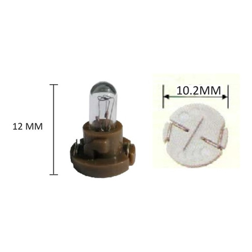 Ampolletas MF16 Para Tableros 1.4W NEGRA