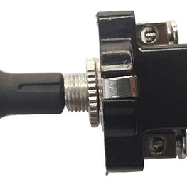 Interruptor On / Off  De Tiro 12v Cuello 10mm