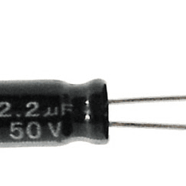 Condensador Electrolitico 2.2 Uf 50 V  Pack De 5 Unidades