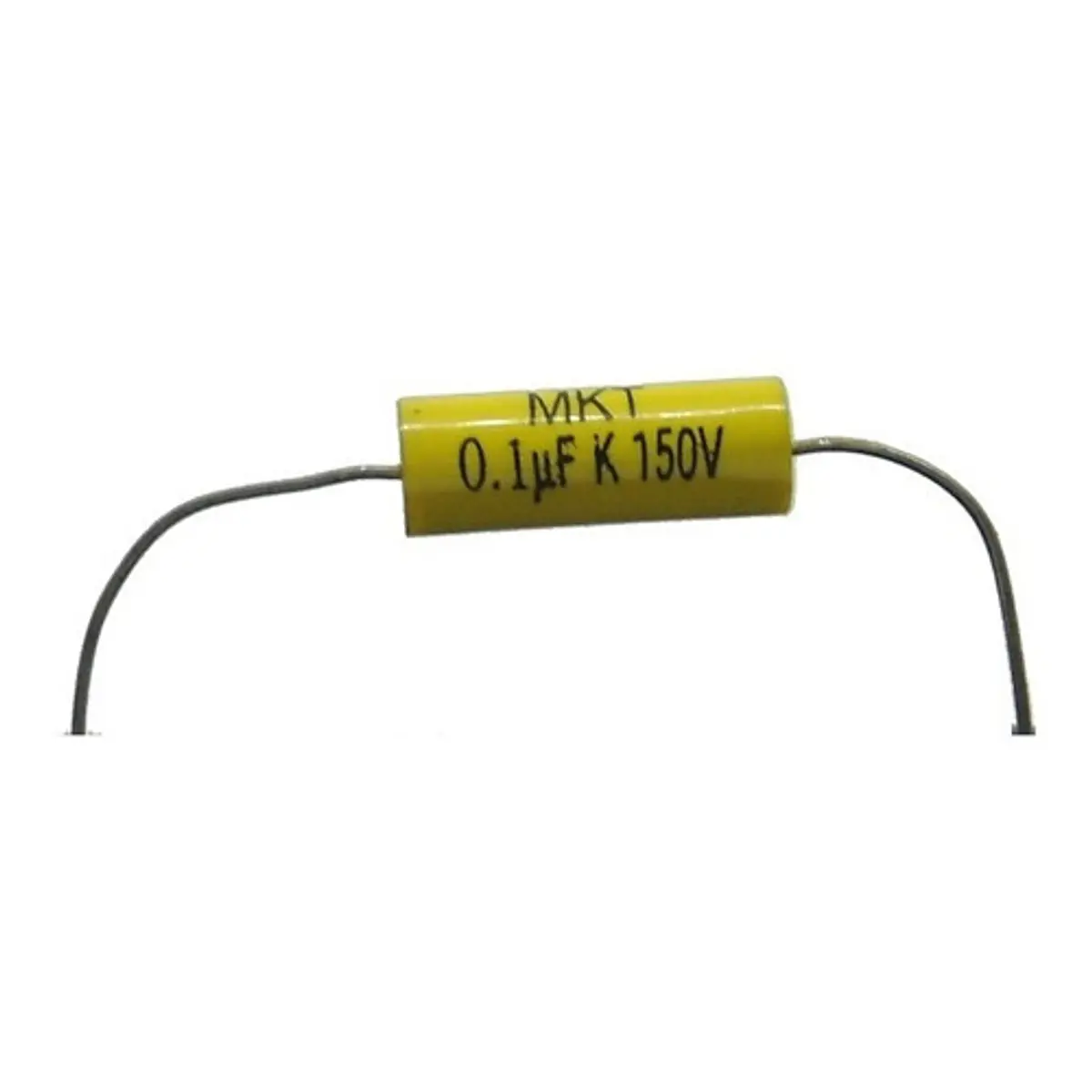 Condensateur électrolytique Axial Philips 1,0uF 63V - Vintage Haut De Gamme - 1 Pièce