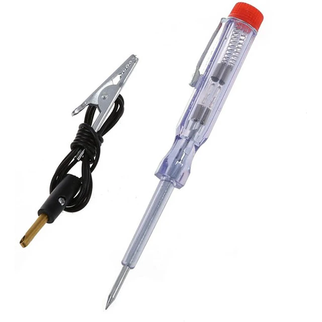 Automotive Circuit Tester Pen - 6-12V Fuse & Electrical Current Tester With Light