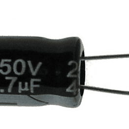 Condensador Electrolitico 4,7uf X 250v  Pack De 5 Unidades