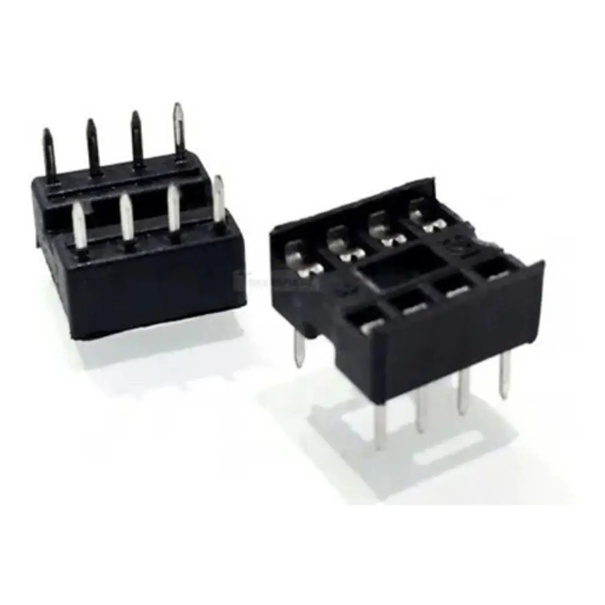 Pack De 2 Unidades Base Socket Portaintegrado 8 Pines Dip-8