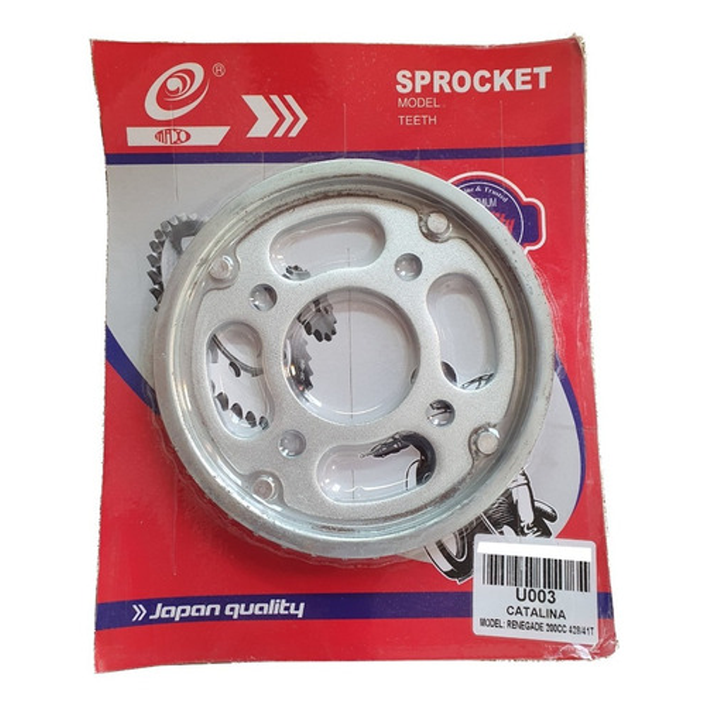 Catalina 428 De 41 Dientes Para United Renegade 200
