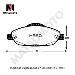 Pastillas Freno Delantera Semi-metalica Para Peugeot 301 308 3008