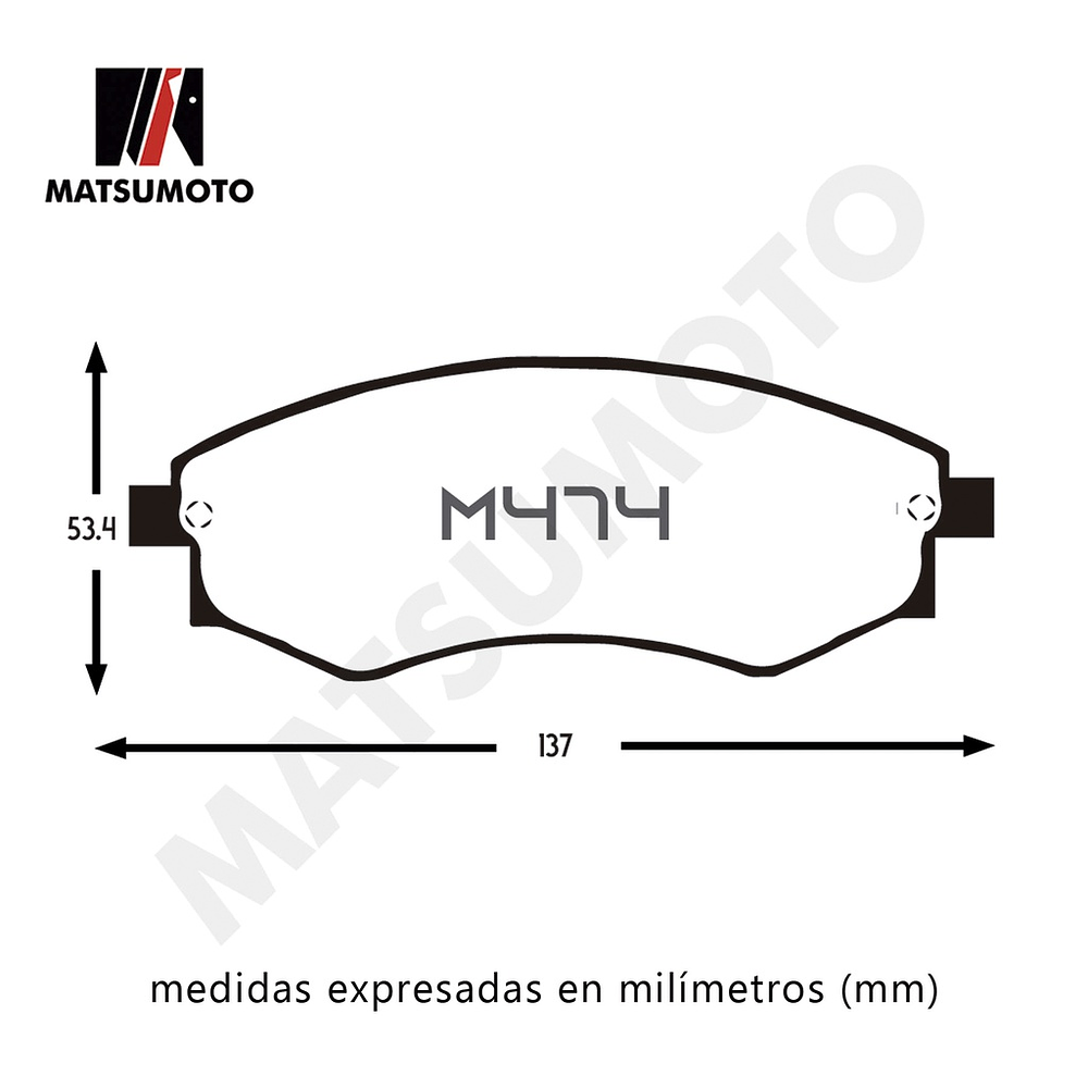 Pastillas De Freno Delantera Semi Metalica Para Nissan Sentra 1.8