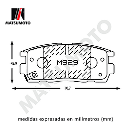 Pastillas De Freno Trasera Para Chevrolet Captiva Equinox