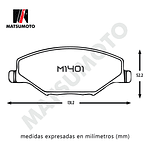 Pastillas De Freno Delantera Semi Metalica Para Volkswagen Polo Jetta Vento