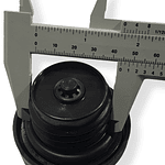 Tapa Bencina Rosca Universal con llave - 44mm