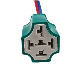 ENCHUFE PORCELANA 5 PIN PARA RELAY