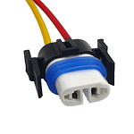 ENCHUFE PORCELANA 2 PIN AMPOLLETA H11