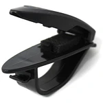 Clip Porta Lentes Y Tarjeta Universal Para Autos Fibra