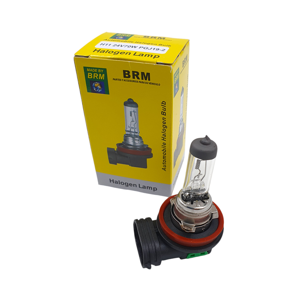 AMPOLLETA H11 24V 70 W BASE “PIPA”