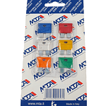 Set 6 Fusibles Para Moto, Auto 10,15,20,25,30,40 Amper