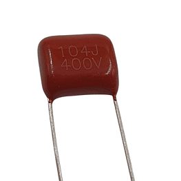 Condensador Poliester 104j 400v Pack 5 Unidades