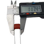 Condensador Poliester 104j 400v Pack 5 Unidades