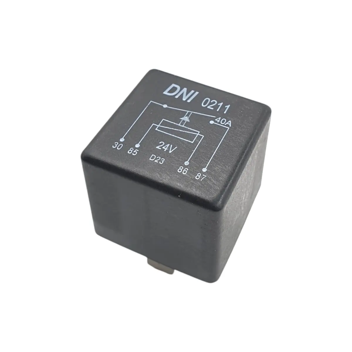 RELAY AUXILIAR 24V 40AMP 4TERM S SOPORTE SCANIA/IRIZAR/M-BEN