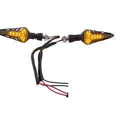 Luces Led Direccionales Para Moto Motocicleta Señalización