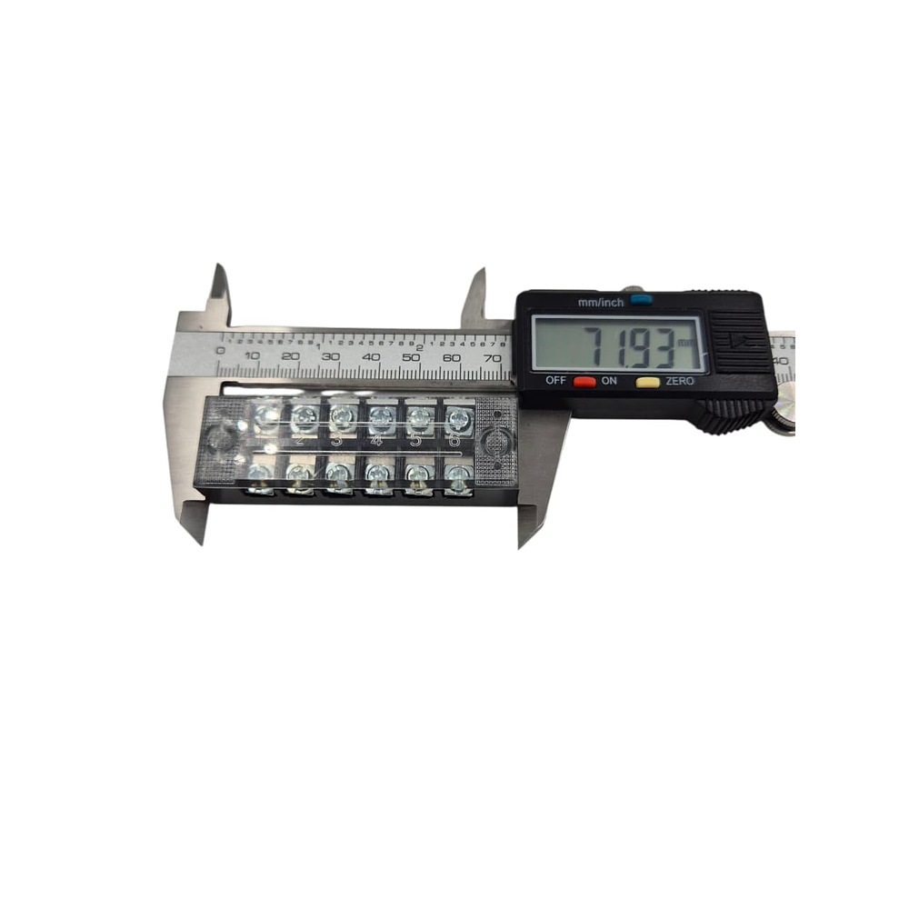 Regleta De Conexion Aislada 6 Contactos 15a