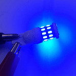 Luz Azul T10 30 Led Ceramica 12v Moto Y Autos Cola De Pez