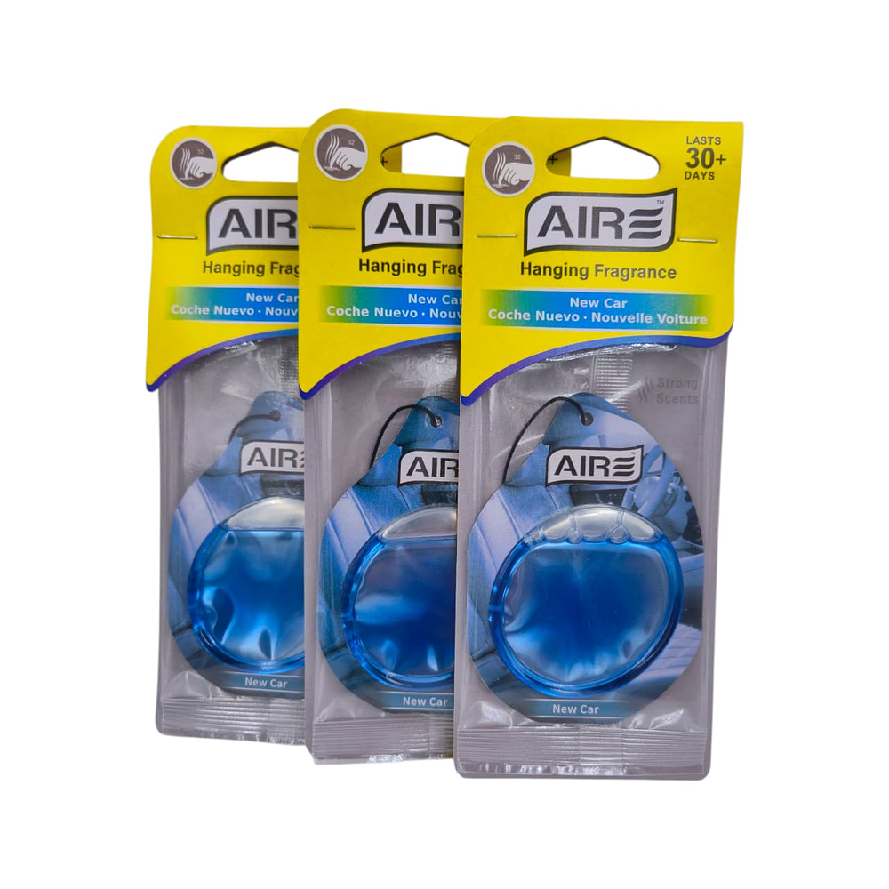 Aromatizador Ambientador Auto Nuevo Pack 3 unidades