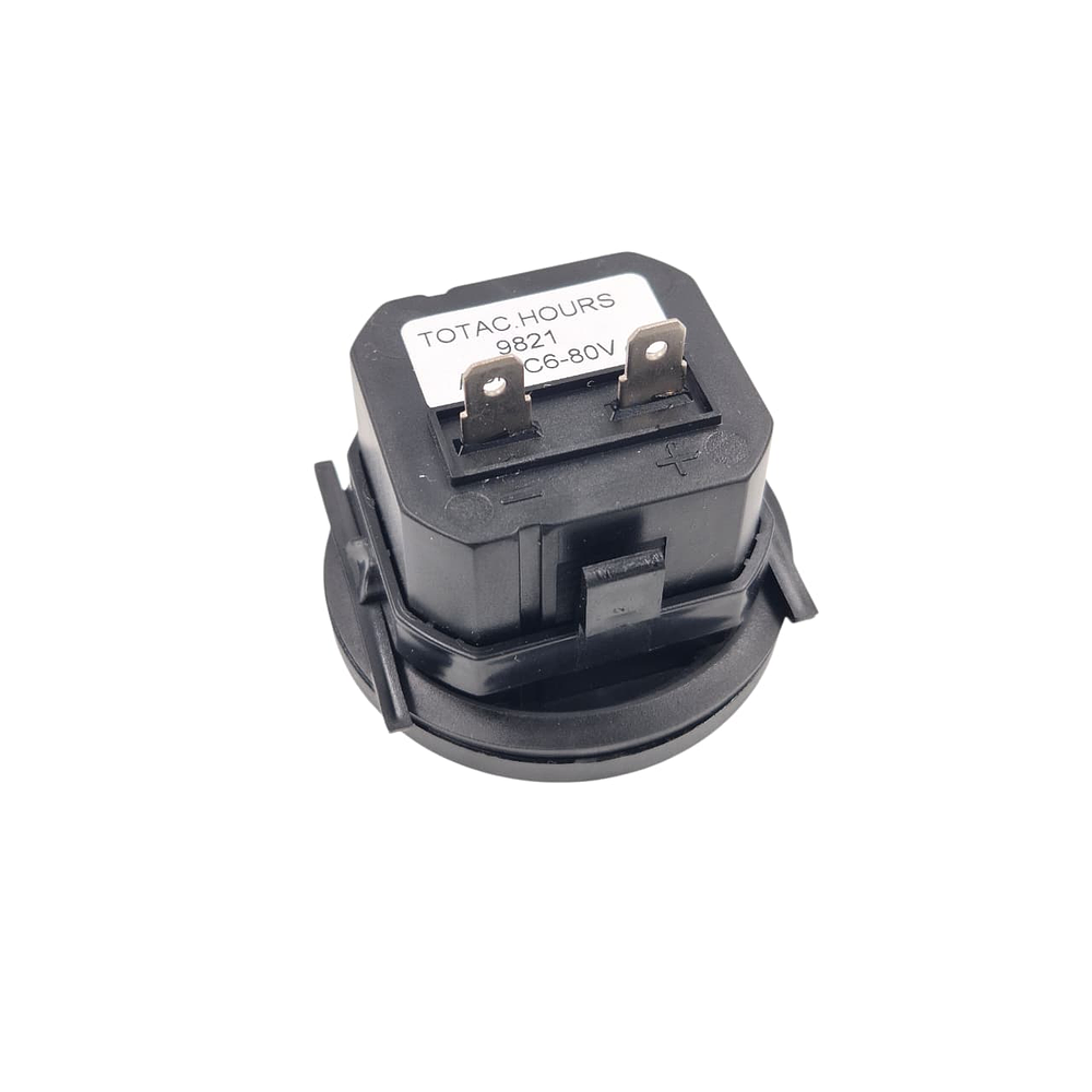 Medidor De Horas Mecánico De 12v A 36v Horometro Análogo
