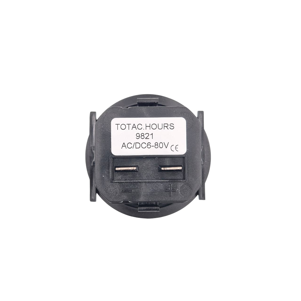 Medidor De Horas Mecánico De 12v A 36v Horometro Análogo