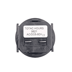 Medidor De Horas Mecánico De 12v A 36v Horometro Análogo