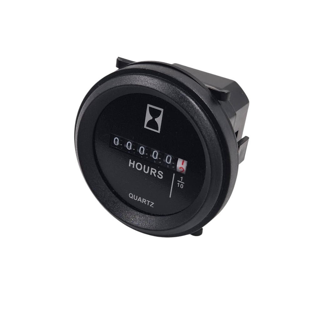 Medidor De Horas Mecánico De 12v A 36v Horometro Análogo