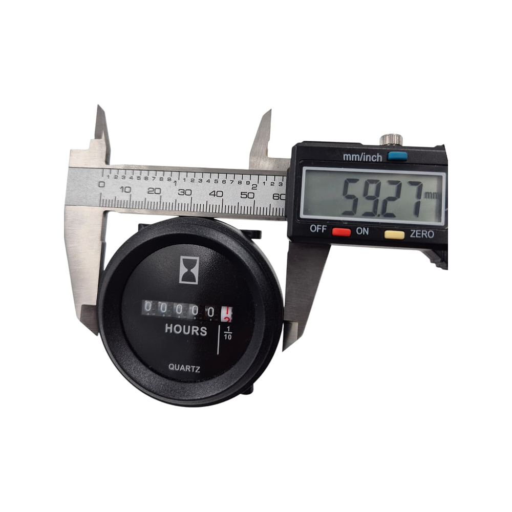 Medidor De Horas Mecánico De 12v A 36v Horometro Análogo
