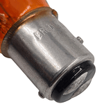 Ampolleta S25 Pata dispareja 2 Contactos 12v 21/5 W Ambar