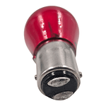 Ampolleta S25 Pata dispareja 2 Contactos 12v 21/5 W Rojo