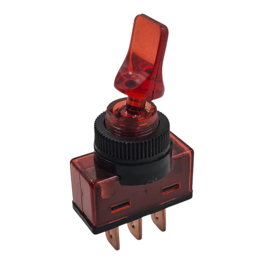 Interruptor 12 voltios con Luz 3 pines 2 posiciones 