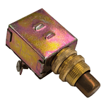 Botón Partida 12v 25 Amp Metalico Dorado