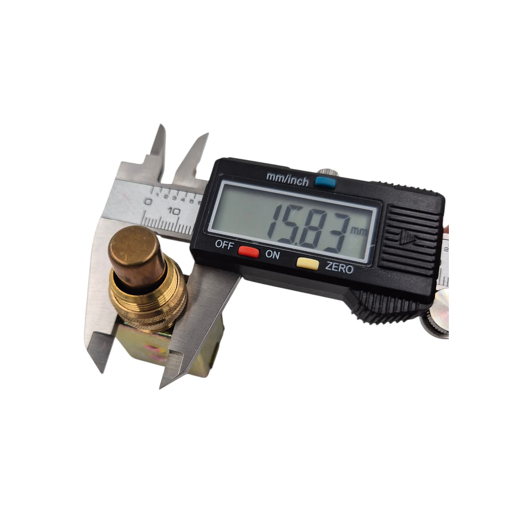 Botón Partida 12v 25 Amp Metalico Dorado