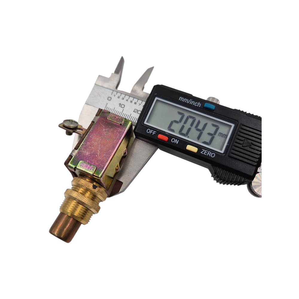 Botón Partida 12v 25 Amp Metalico Dorado