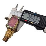 Botón Partida 12v 25 Amp Metalico Dorado