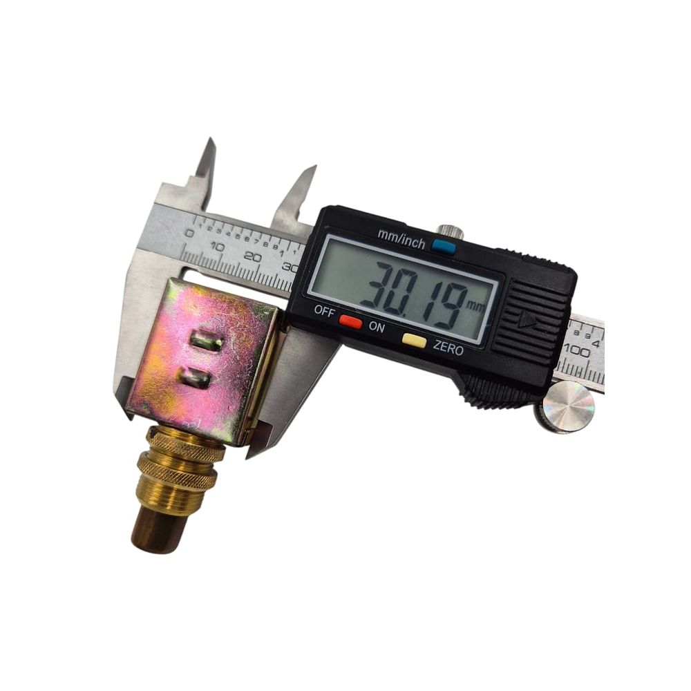 Botón Partida 12v 25 Amp Metalico Dorado