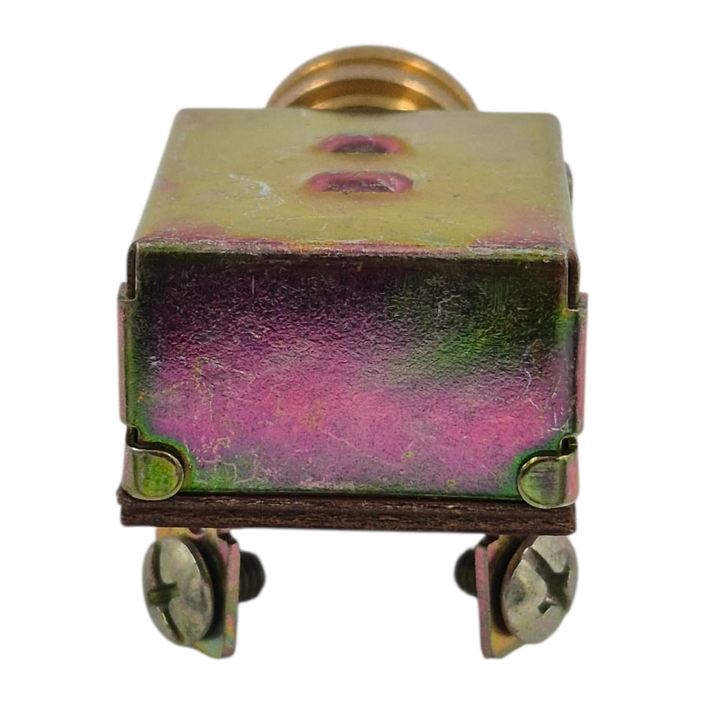 Botón Partida 12v 25 Amp Metalico Dorado