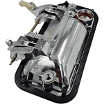 Manilla Exterior Derecha Trasera Para Chevrolet Luv 89-05 Cromada