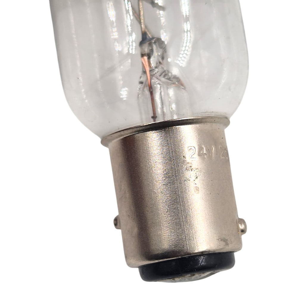 Ampolleta 1 Contacto 24v BAY15D T25 Pata Dispareja