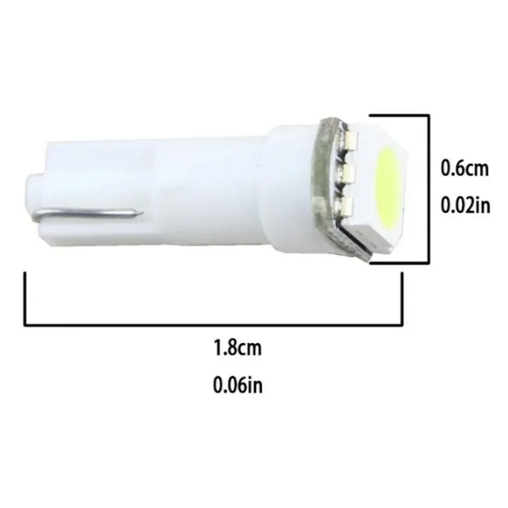 Ampolletas Led T5 Blanco Neutro 12v
